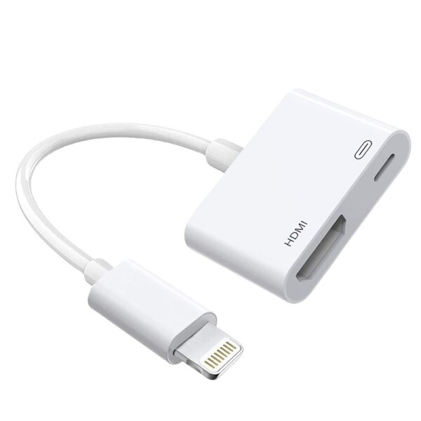 Adaptador Apple MW2P3AM/A Lightning Digital Av Adaptador Apple MW2P3AM/A Lightning Digital Av