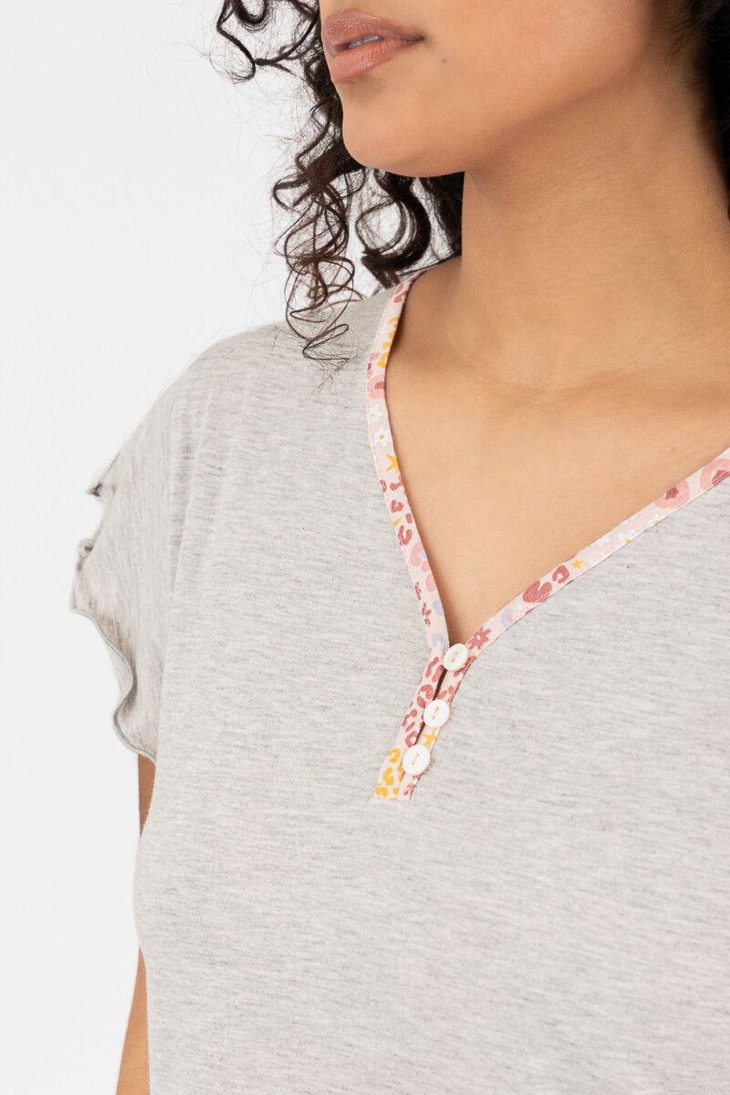 Pijama carnaval Gris melange