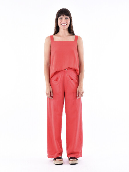 PANTALÓN MAUI ROJO