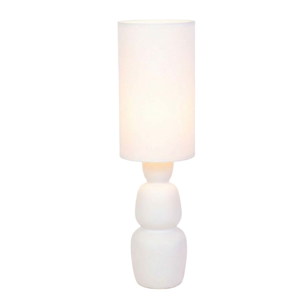 LÁMPARA DE PIE CERAMICA BLANCO AT25071
