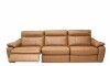 Sillón recliner 3 Cuerpos Rubi - 100% Cuero Camel
