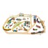 Juguete Pista De Tren Panoramica Tender Leaf Madera Infantil Juguete Pista De Tren Panoramica Tender Leaf Madera Infantil