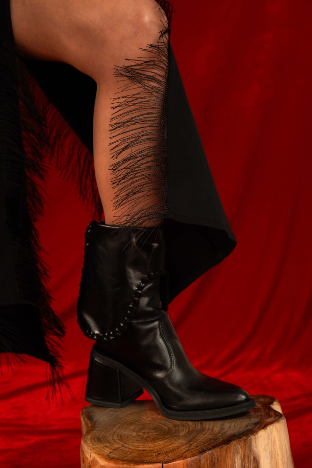 Wolf Boots Negro
