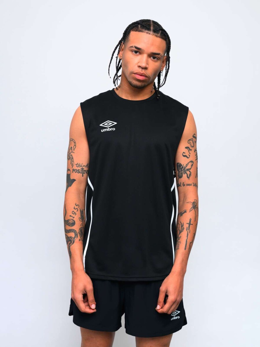 Remera Musculosa Flex de Hombre - Negro 