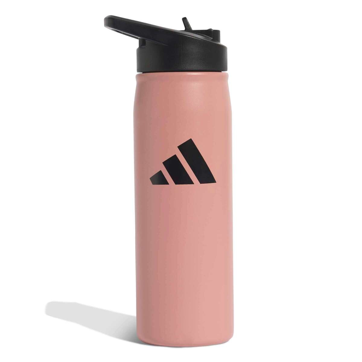 Botella Metálico Con Pajita De 0,6 Litros Unisex - Multicolor 