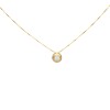 Conjunto Punto de Luz-Oro bajo-Piedra Zirconia-CJ8043 Conpiedra