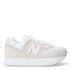 Championes de Mujer New Balance 574 Beige - Blanco