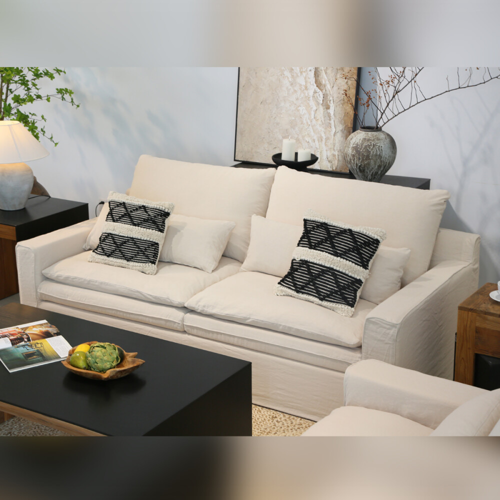 SILLÓN SOFÁ 3 CUERPOS - CON FUNDA DESMONTABLE SILLÓN SOFÁ 3 CUERPOS - CON FUNDA DESMONTABLE