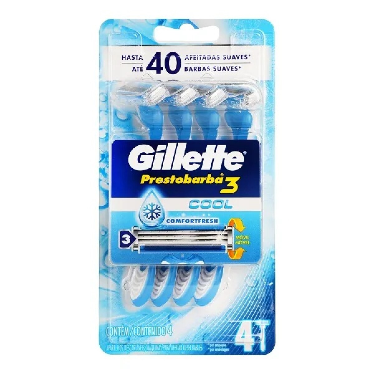 Gillette Prest. Ice 3 X 4 
