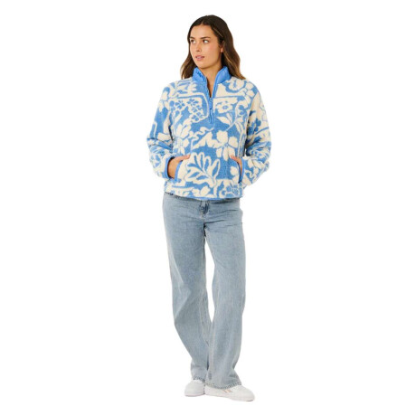Buzo Rip Curl Party Pack Polar Fleece Celeste