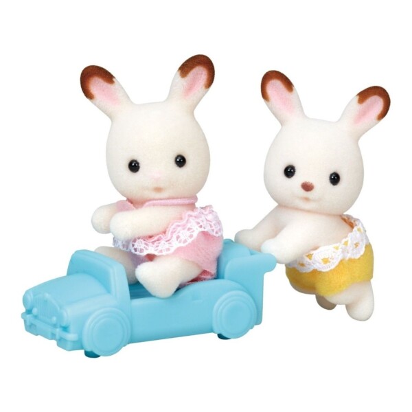 Sylvanian Families Conejo De Chocolate Gemelos Niños Sylvanian Families Conejo De Chocolate Gemelos Niños