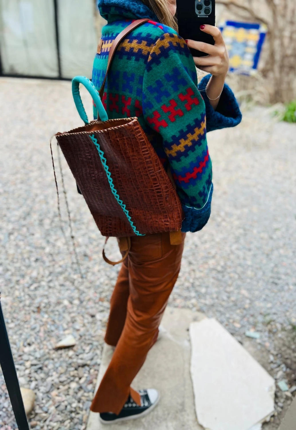 Caraguata Backpack turquesa n/a