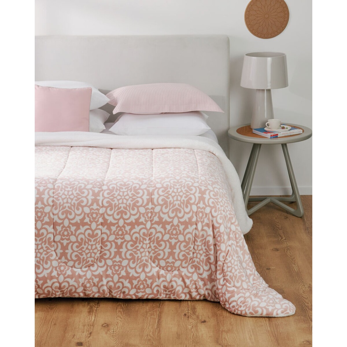 Acolchado Velour Lepper King Size en microfibra - SAN JOAQUIN 
