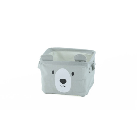 Cesto Organizador Rectangular Plegable Infantil Gris