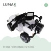 Jeep a batería para Niños Blanco