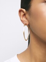 Aros Medianos Básicos dorado
