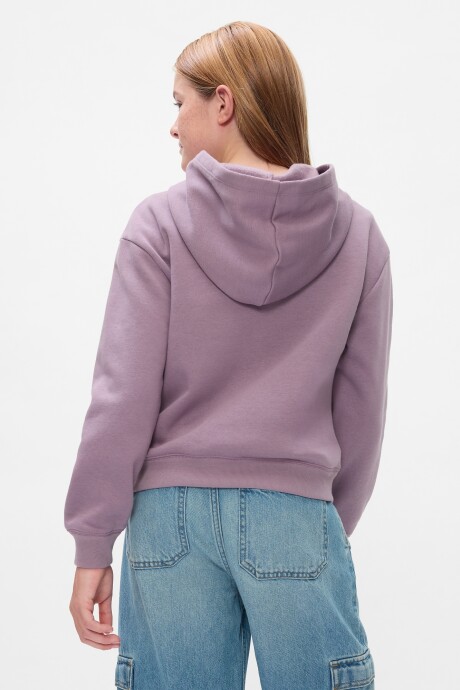 Canguro Logo Gap Con Felpa Niña Amethyst Purple