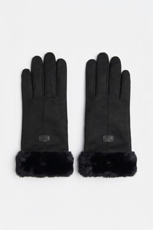 Guante gamuza NEGRO