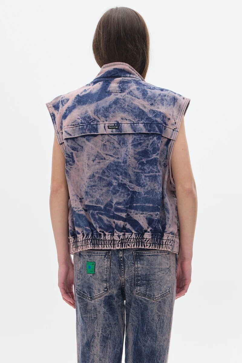 Chaleco Explorer Washed Rosa