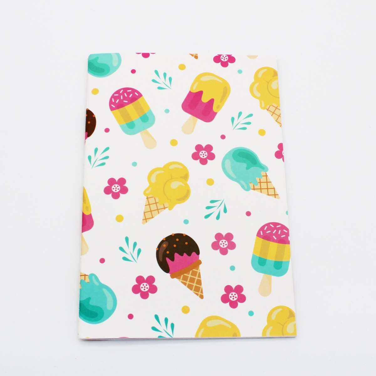 Cuaderno A5 helado - blanco 