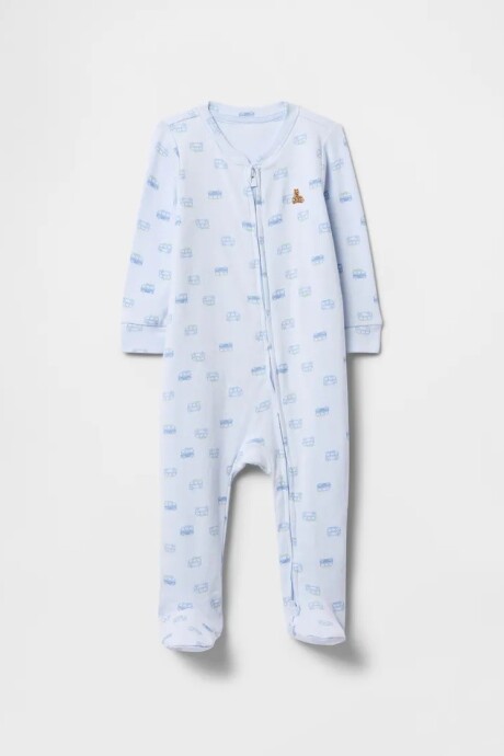 Pijama Gráfico Bebé Azul