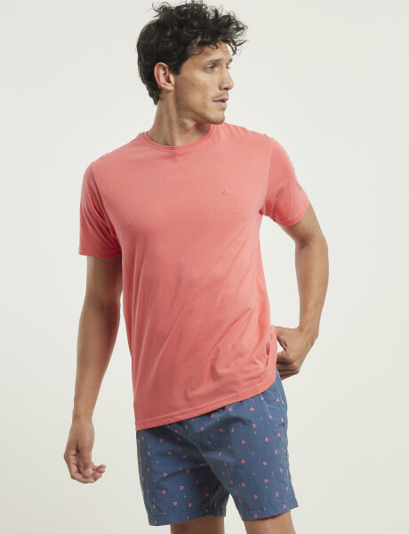 520758 T-SHIRT NAVIGATOR Coral