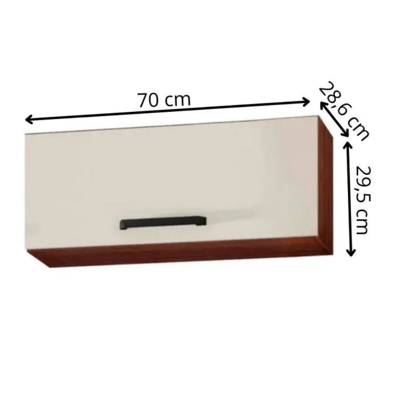 Aéreo Refrigerador Ametista Paraná Nog/Off W Aéreo Refrigerador Ametista Paraná Nog/Off W
