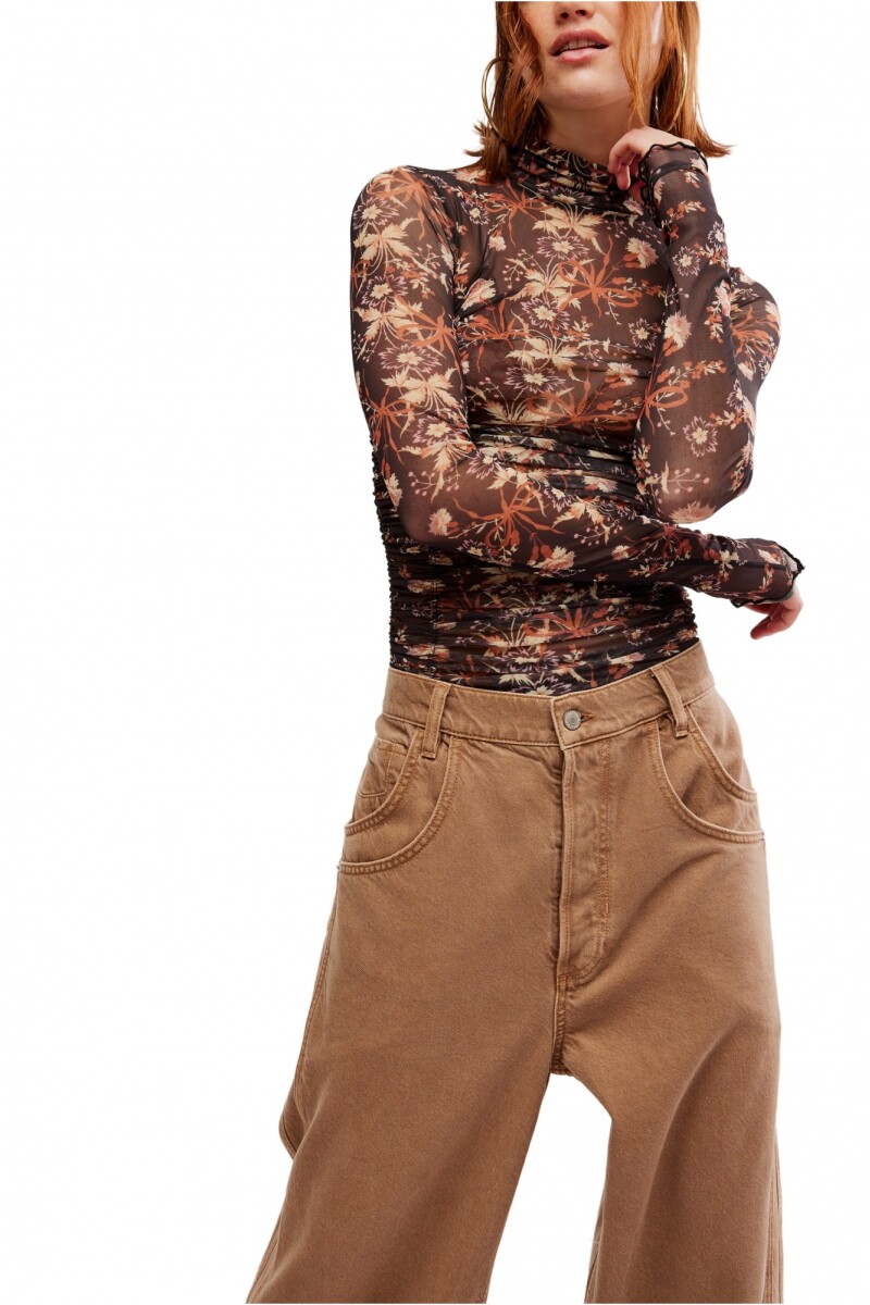 BODY UNDER IT ESTAMPADO Negro
