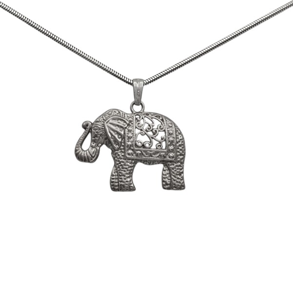 Dije Colgante Elefante-Plata 925-Sin Piedra-CP3431 sinpiedra