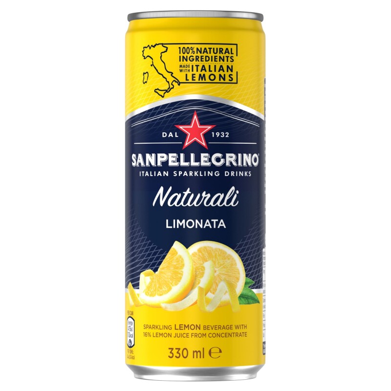 San Pellegrino Naturali Limonata 330ml San Pellegrino Naturali Limonata 330ml