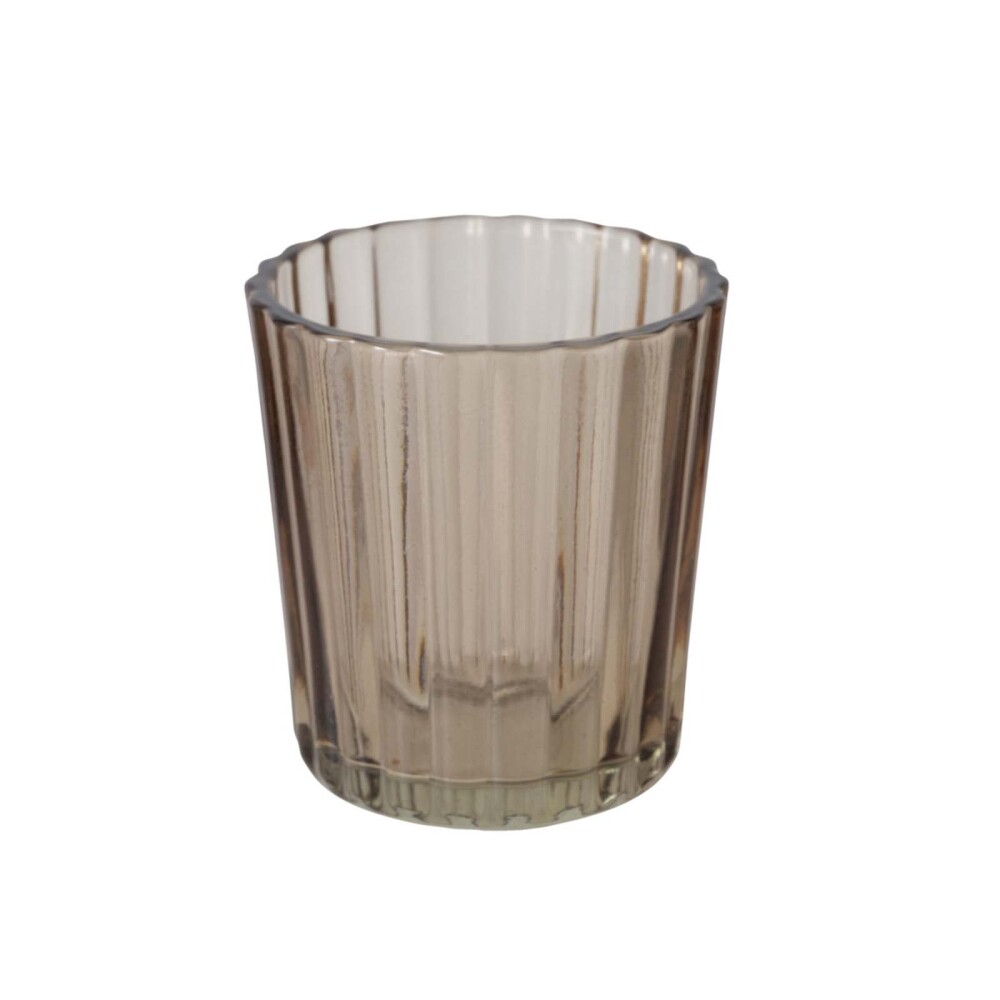 CANDELABRO 2051546 VIDRIO NATURAL-BEIGE BEIGE
