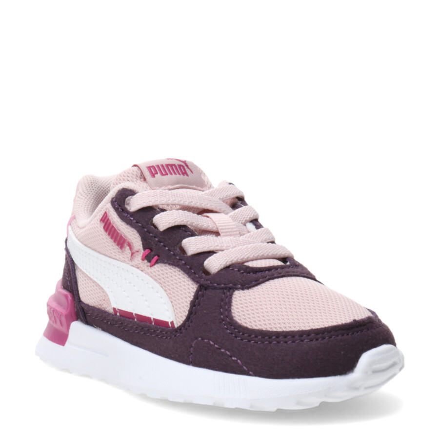 Championes Infantiles Puma Graviton AC Rosado - Violeta - Fucsia