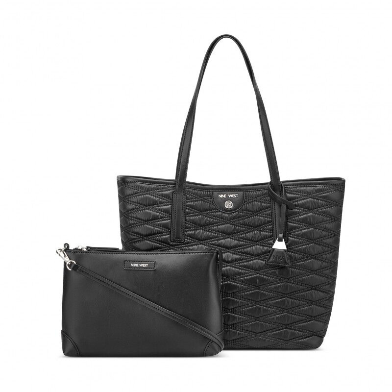 Teagan 2 In 1 Tote Black