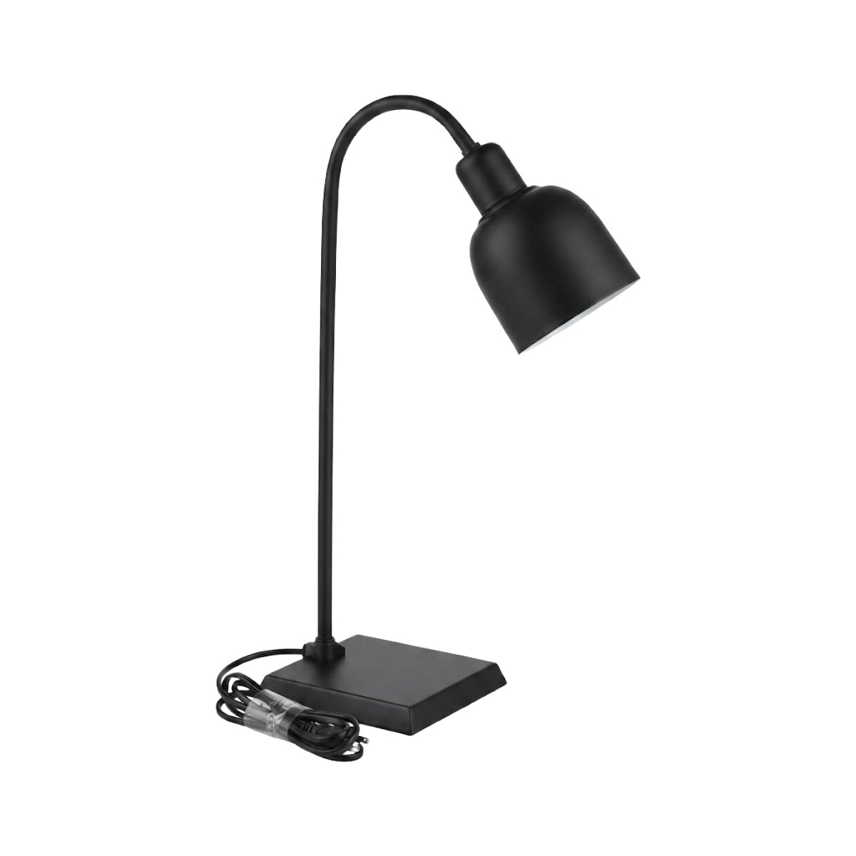 LAMPARA CUP METAL NEGRO P/MESA 