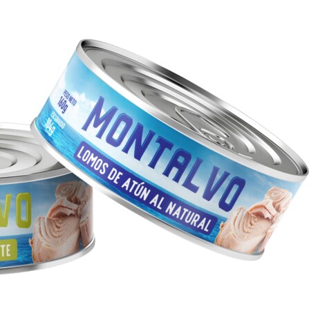 LOMITOS DE ATUN AL NATURAL MONTALVO - 160 GRS 001