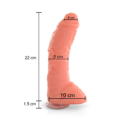 Vibrador Realístico Sean Michaels Con Ventosa Piel