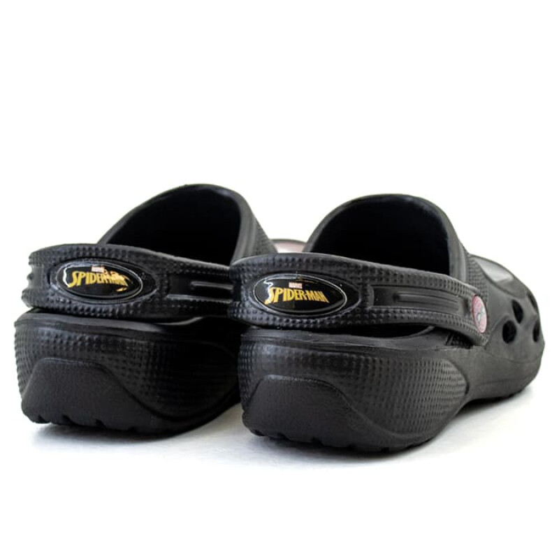 Zuecos Disney Spiderman de Niños - SPICSS22006 Negro-combinado