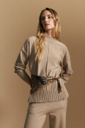 POLERA CASIOS Beige Melange