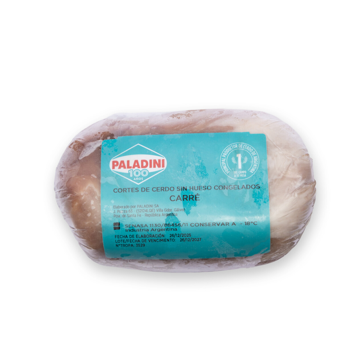 Carré de cerdo 