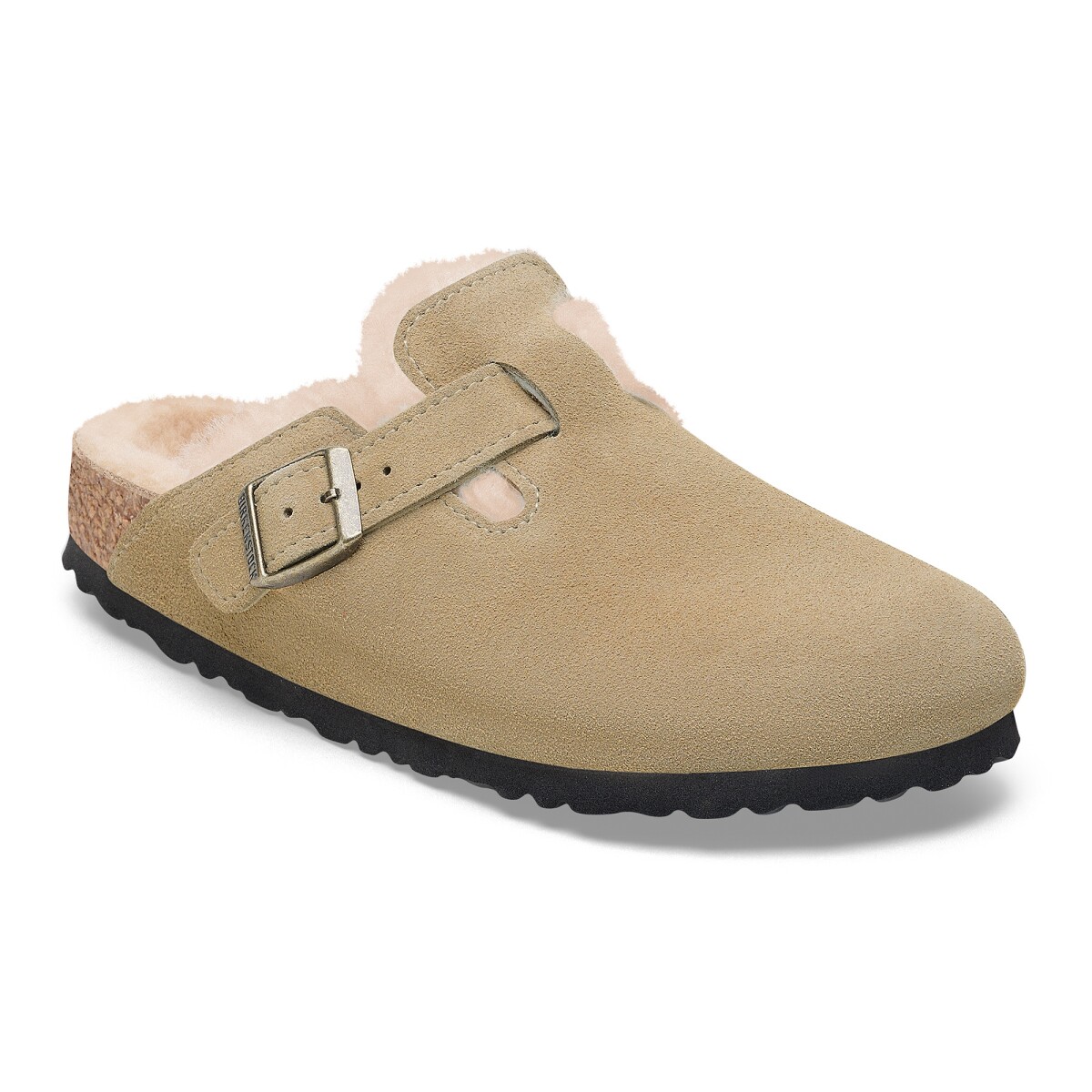 Zueco Boston Shearling LEVE - Regular - Taupe 