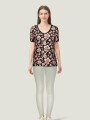 Remera Burdeos Estampado 5