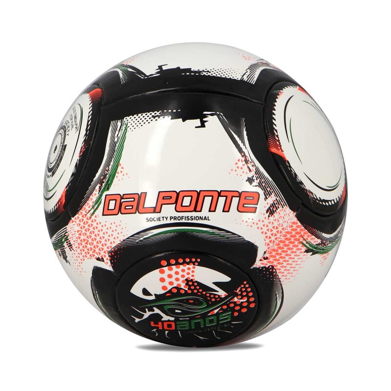 Pelota Fútbol Dalponte Victory Blanco-Negro