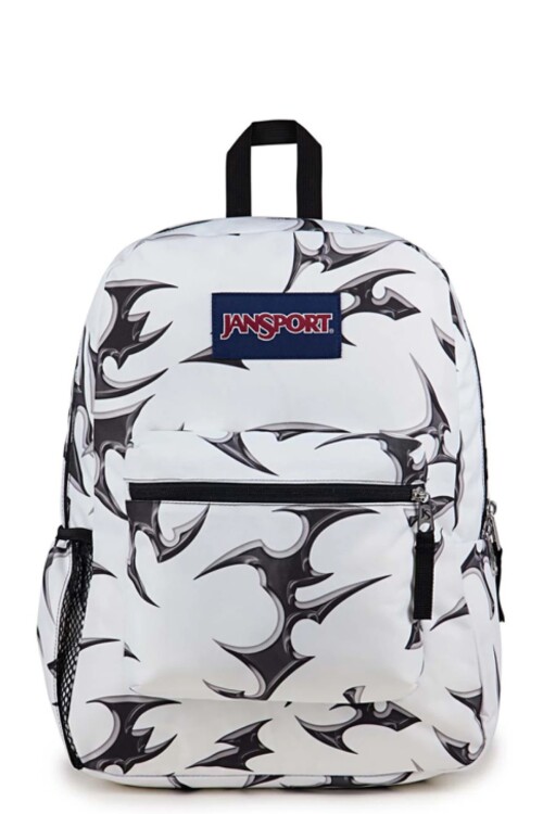 MOCHILA CROSS TOWN CYBER SILVER WHITE