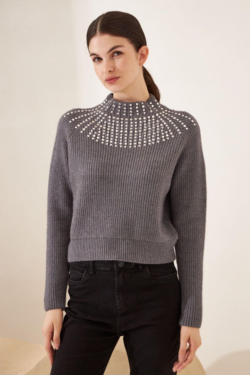 SWEATER MARA - GRIS 