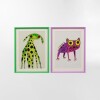 CUADRO FANTASY PET Verde - -