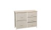 Mueble Organizador - 5 Cajones - Tela/Acero - Beige Mueble Organizador - 5 Cajones - Tela/Acero - Beige