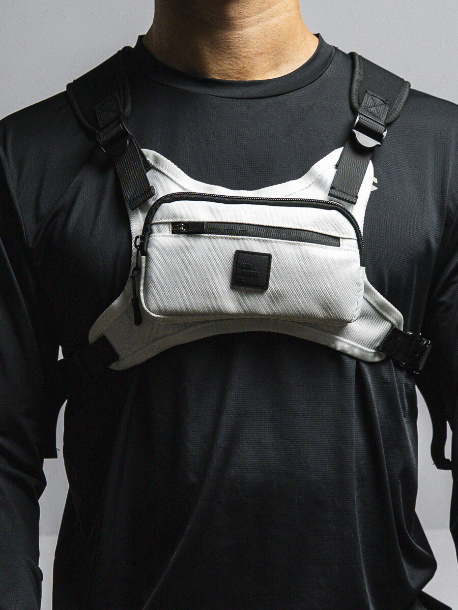 Bolso de Pecho Táctico - Blanco 
