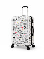 VALIJA PRINT GRAFITI BLANCO