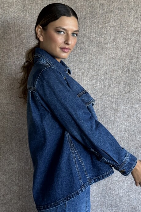 Sobrecamisa Ginebra Denim Azul