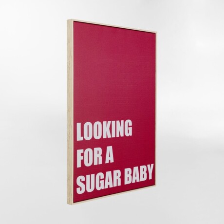 CUADRO SUGAR BABY ROJO - -